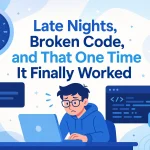 Late Nights, Broken Code, and That One Time It Finally Worked