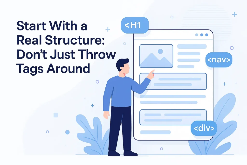 Start With a Real Structure: Don’t Just Throw Tags Around