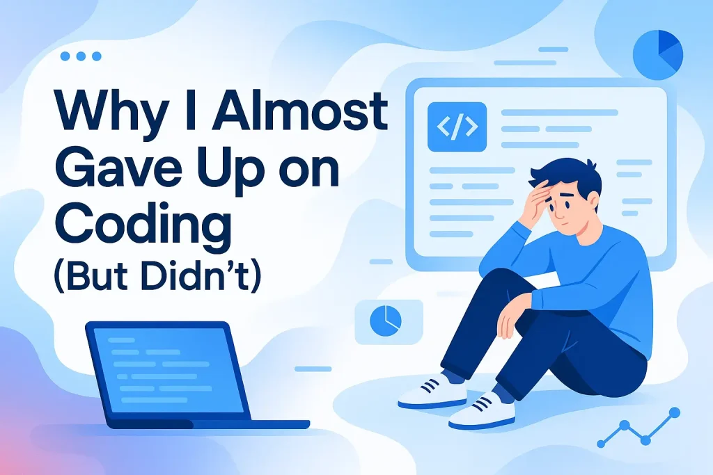 Why I Almost Gave Up on Coding (But Didn’t)