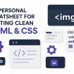 My Personal Cheatsheet for Writing Clean HTML & CSS
