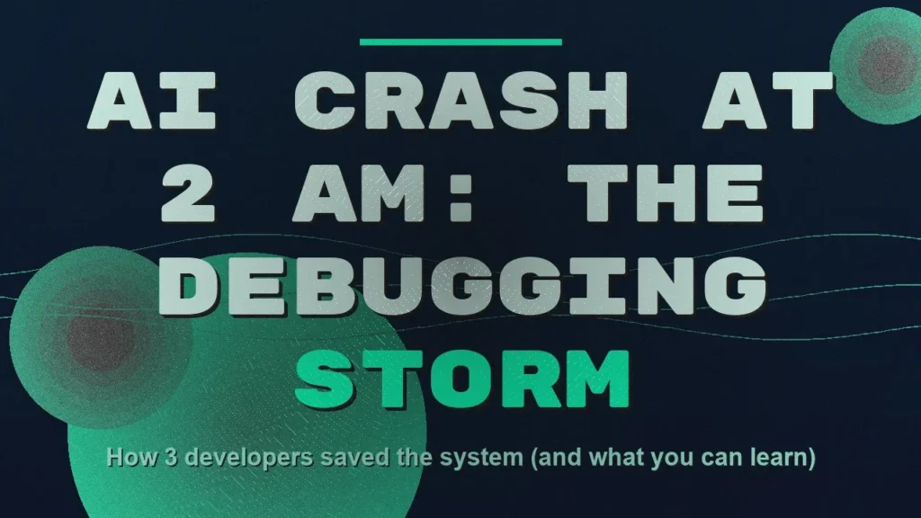 The Debugging Storm: How 3 Developers Solved a Critical AI Crash at 2 AM (And What You Can Learn)